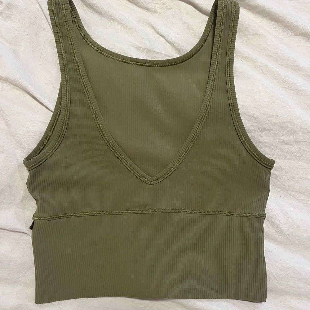 Lululemon Power Pivot Ribbed Tank Top